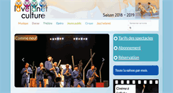 Desktop Screenshot of lavelanet-culture.com
